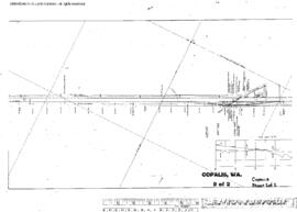 Plat Map of Northern Pacific Facilities at Copalis, Washington, 1914