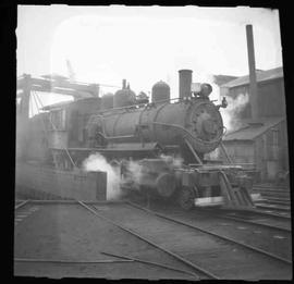 Pacific Coast Railroad steam locomotive number 15 at Seattle, Washington in 1951.