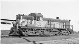 Spokane, Portland and Seattle (SP&S) Diesel Locomotive Number 93, undated