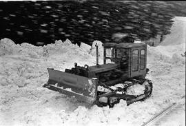 Northern Pacific rotary snow plow number 42 at Stampede, Washington in 1972.