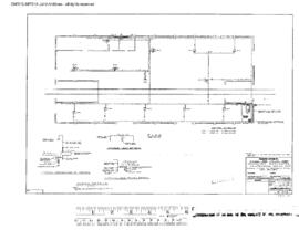 Burlington Northern Engineering Drawing, Maintenance Repair Shop at Vancouver, Washington, 1973