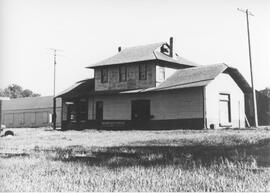 Great Northern Depot at Lennox, South Dakota, undated