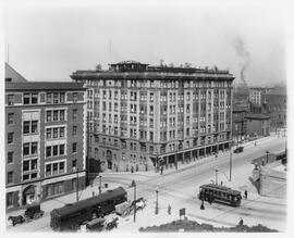 Seattle & Rainier Valley Railway car in Seattle, Washington, 1910