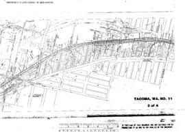 Plat Map of Northern Pacific Facilities at Tacoma, Washington, 1944