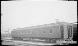 Pullman Company Sleeping Car at Tacoma, Washington, circa 1935.