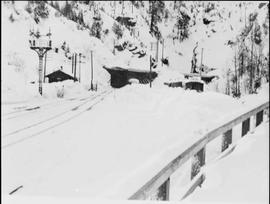 Northern Pacific Stampede Tunnel at Martin, Washington, circa 1944.