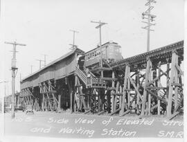 Seattle Municipal Railway Track, Seattle, Washington, circa 1925