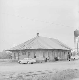 Northern Pacific station at Everett, Washington, in 1967.