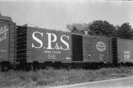 Spokane, Portland and Seattle Boxcar 13192, Bellingham, Washington, undated