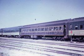 Northern Pacific coach 1372 in a train in 1960.