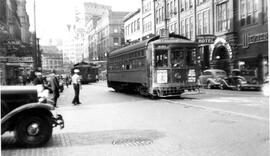 Seattle Municipal Railway Car, Seattle, Washington, 1940