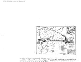 Northern Pacific Engineering Drawing, Project Location at Green River, Washington, 1958