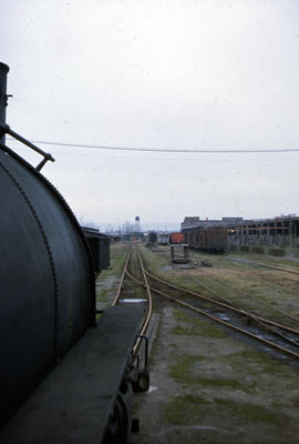 Peninsula Terminal Company steam locomotive 103 at North Portland, Oregon in 1963.