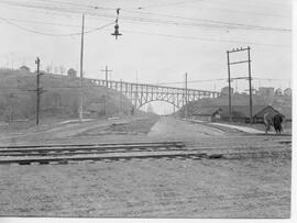 Seattle & Rainier Valley Railway tracks in Seattle, Washington, 1913