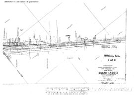 Plat Map of Northern Pacific Facilities at Buena, Washington, 1924