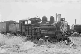 Feather River Railway Steam Locomotive Number 2 at Oroville, California in June, 1974.