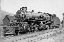 Northern Pacific steam locomotive number 4014 at Easton, Washington, circa 1928.