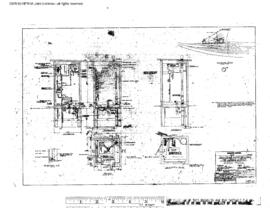 Spokane, Portland, and Seattle Railway Engineering Drawing, Unnamed Structure at Albany, Oregon, ...