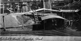 Pacific Coast Company coal mine  at Franklin, Washington, circa 1915.