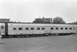 Chicago, Burlington and Quincy Railroad  passenger car Silver Chasm at Tacoma, Washington, on Jul...