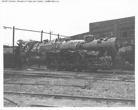 Great Northern Steam Locomotive 2507 at Interbay, Washington in 1947.