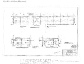 Great Northern Engineering Drawing, Car Shop at Interbay, Washington, 1968