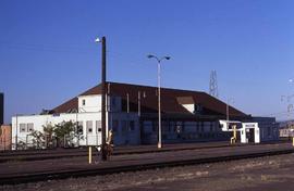 The Amtrak depot at Spokane, Washington, in 1990.