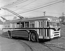 Seattle Transit System Bus 776, Seattle, Washington, 1940