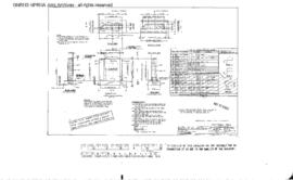 Great Northern Engineering Drawing: Pier 3 Details, Bridge 387 - Tye River, Scenic, Washington, 1944