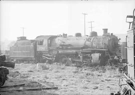 Northern Pacific steam locomotive 1782 at South Tacoma, Washington, in 1950.