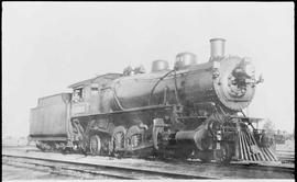 Northern Pacific steam locomotive 1564 at Portland, Oregon, in 1930.