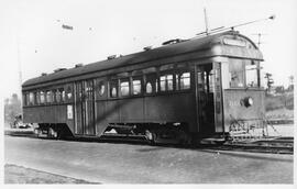 Seattle & Rainier Valley Railway Car 103 in Seattle, Washington, 1935