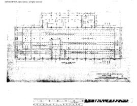 Spokane, Portland, and Seattle Railway Engineering Drawing, Diesel Shop at Vancouver, Washington,...