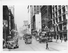 Seattle Municipal Railway Cars, Seattle, Washington, circa 1930