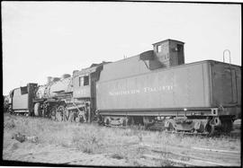 Northern Pacific steam locomotive 1857 at South Tacoma, Washington, in 1935.