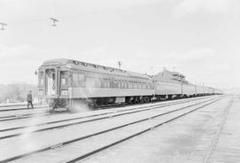 Northern Pacific Mainstreeter Jamestown, North Dakota, in 1953.