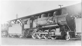 Spokane, Portland & Seattle Railway steam locomotive 336, circa 1945.