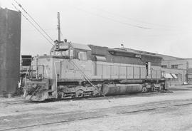 Chicago, Milwaukee, St. Paul & Pacific Railroad Company diesel locomotive number 4001 at Taco...