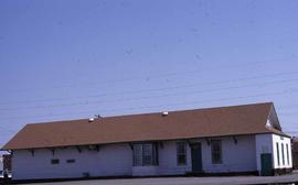 Northern Pacific depot in Deer Lodge, Montana in 1998.