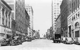 Pacific Avenue in Tacoma, Washington, circa 1940.