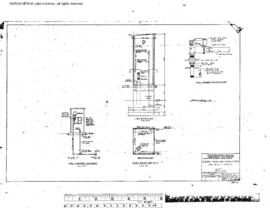 Northern Pacific Engineering Drawing, Diesel Fueling Facilities at Helena, Montana, 1953