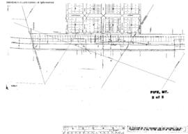 Plat Map of Great Northern Facilities at Fife, Montana, 1914