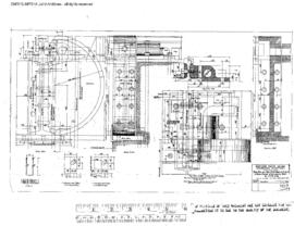 Spokane, Portland, and Seattle Railway Engineering Drawing, Roundhouse at Vancouver, Washington, ...