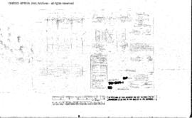 Milwaukee Road Engineering Drawing: General Plan/Pier/Floor, Bridge 2153.1 (FF140) - County Road,...