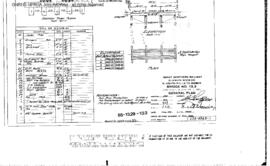 Great Northern Engineering Drawing: General Plan, Bridge 13.3 - Cattle Pass, South of Dehlinger, ...