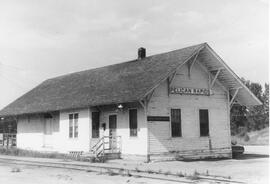 Great Northern Depot at Pelican Rapids, Minnesota, 1969
