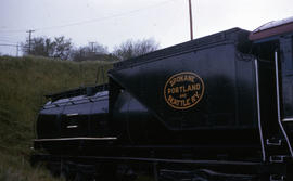 Great Northern Railway Company steam locomotive 2507 at Vancouver, Washington in 1963.