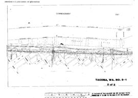 Plat Map of Northern Pacific Facilities at Tacoma, Washington, 1951