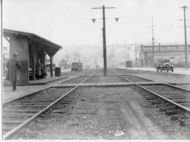 Seattle Municipal Railway Track, Seattle, Washington, circa 1924