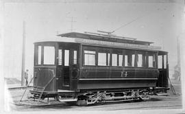 Tacoma Railway and Power Company streetcar 14 at Taocma, Washington, circa 1915.